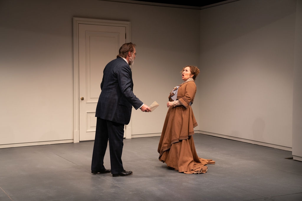 A Doll's House, Part 2 production at Hudson Stage Company - Denise Bessette, Kurt Rhoads